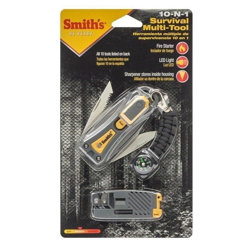 Smiths 10n1 SurvivalTool Çok Fonksiyonlu Çakı