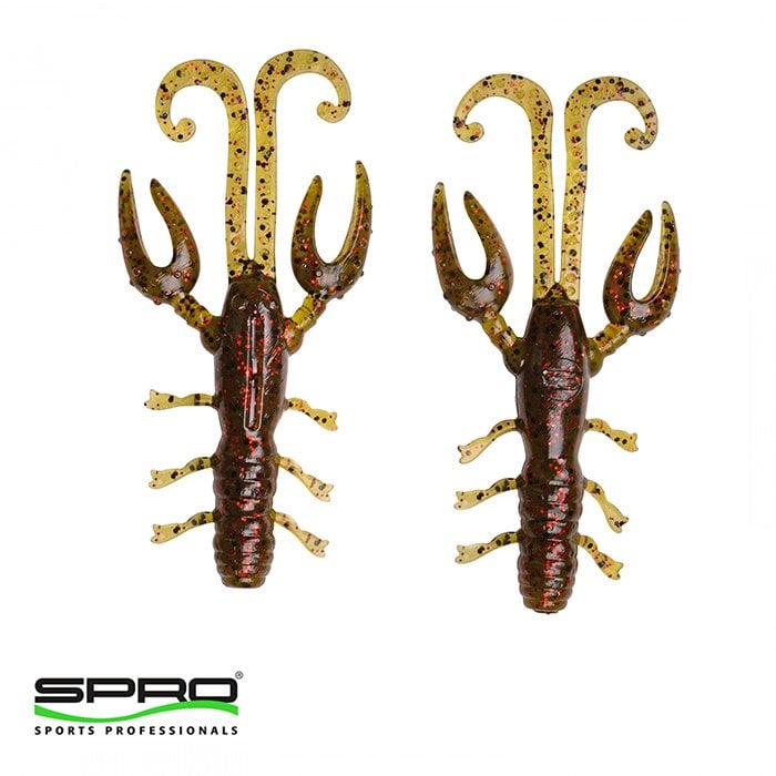 SPRO Insta Craw 9cm Istakoz Silikon Yem Pumpkin Fire 5ad