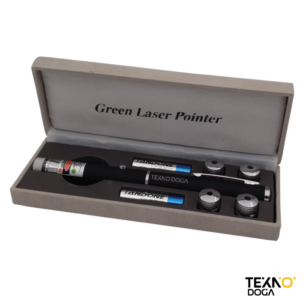 TDTX Green Laser Pointer Pilli Kalem Tip Lazer Yeşil