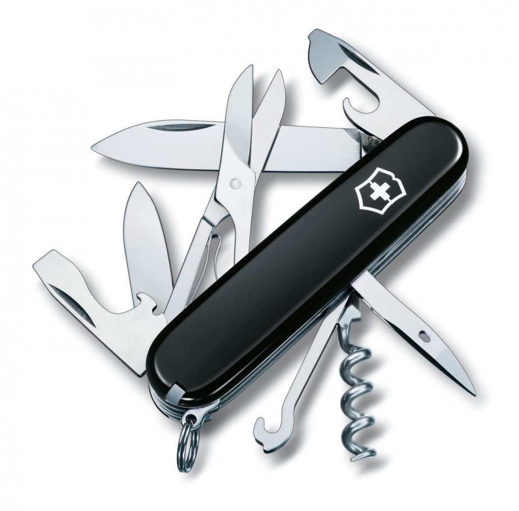 Victorinox VT 1.3703.3B1 Climber Siyah Blisterli İsviçre Çakısı