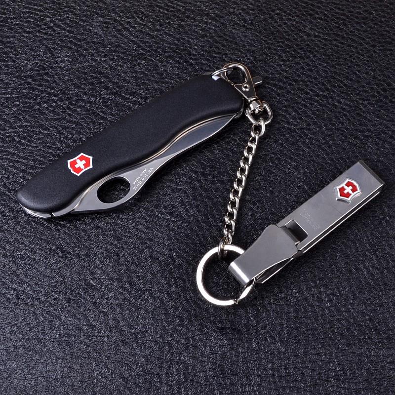 Victorinox 4.1859 Zincirli Çelik Anahtarlık Kemere Takılabilir