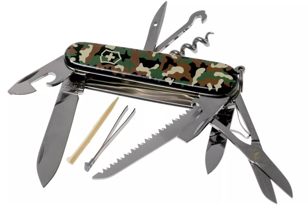 Victorinox Huntsman 1.3713.94 Kamuflaj İsviçre Çakısı