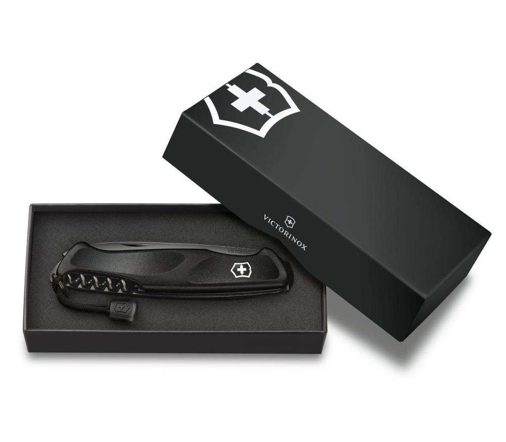 Victorinox Ranger Grip 55 Onyx 0.9563.C31P Siyah İsviçre Çakısı