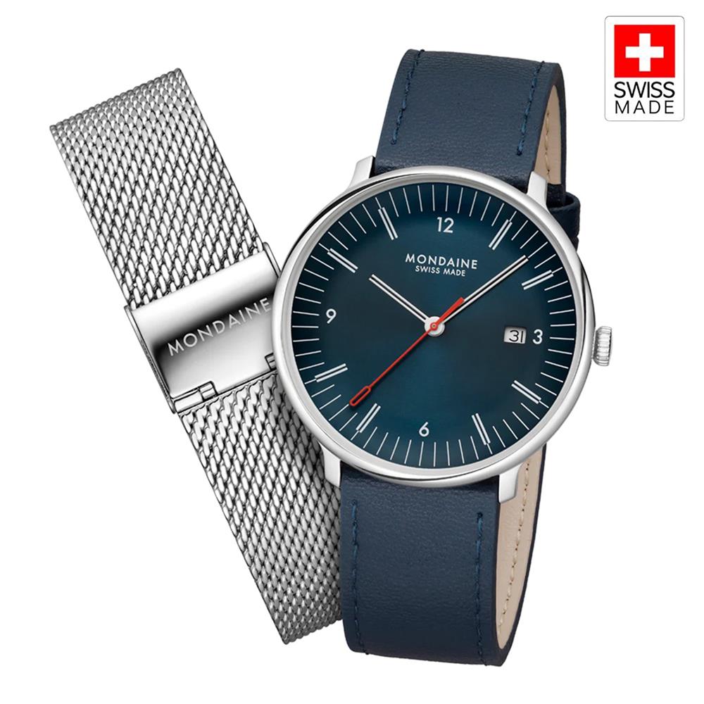 MONDAINE DOPPIO MLE.41240.LQV.SET Erkek Kol Saati