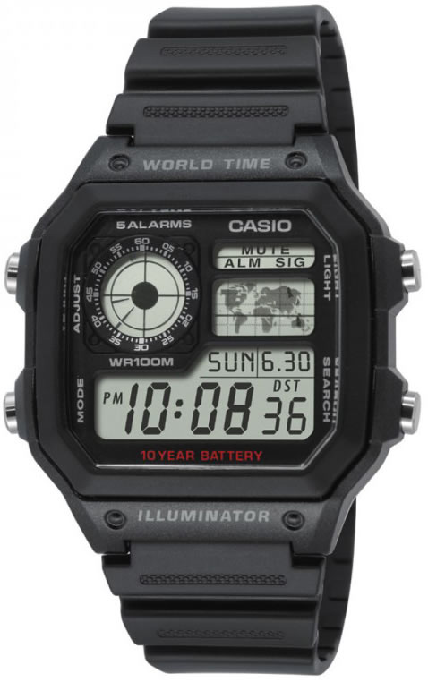 Casio AE-1200WH-1AVDF Erkek Kol Saati