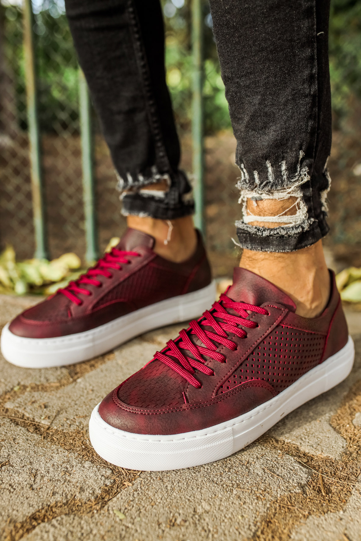 MN015 - CBT First Edition Erkek Ayakkabı BORDO - BORDO - 38