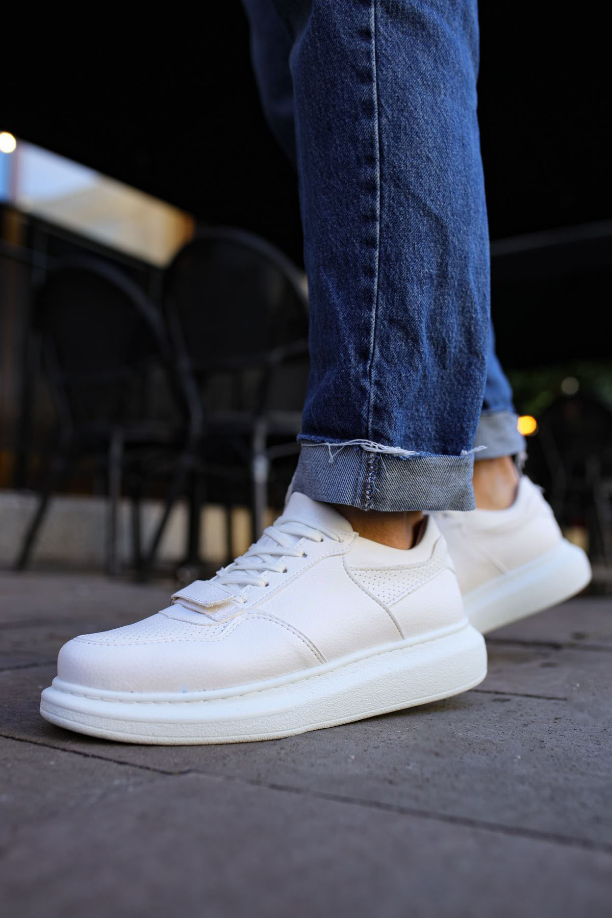 MN073 - CBT Flatline Erkek Ayakkabı BEYAZ - BEYAZ - 43 Resim 3