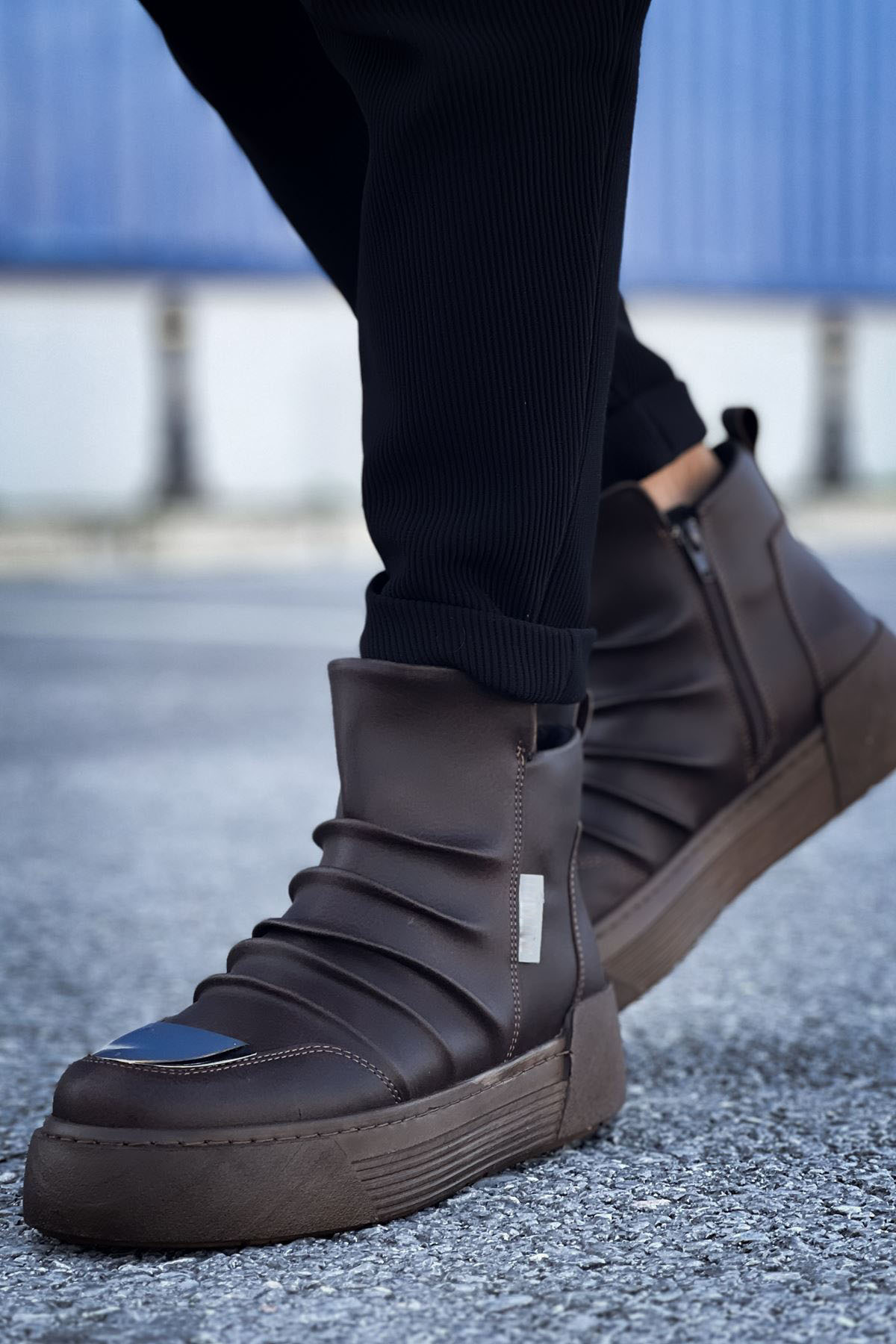 MN113 - CRT Swat Erkek Bot KAHVE - KAHVE - 41 Resim 3