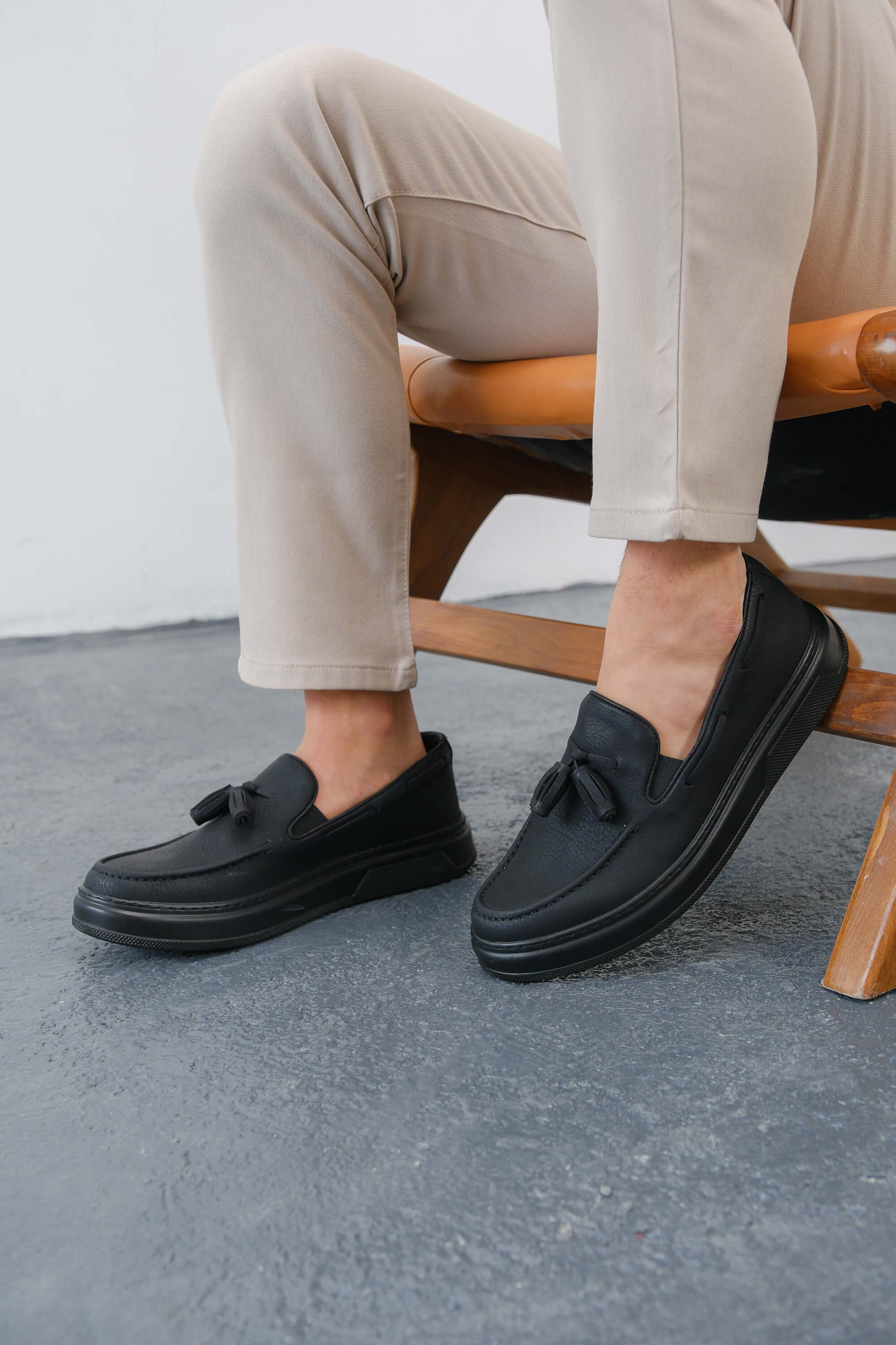 MN127 - FST Loafer-X Erkek Ayakkabı SIYAH - SIYAH - 41