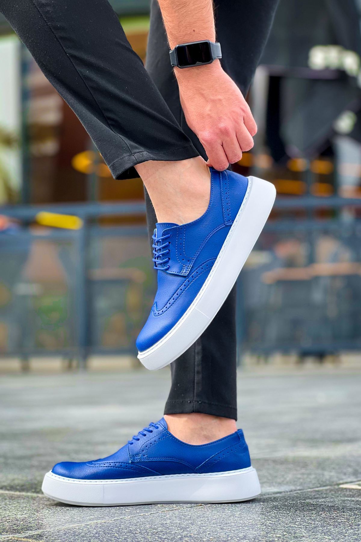 MN149 - CBT Changer Over Erkek Ayakkabı MAVI - MAVI - 40