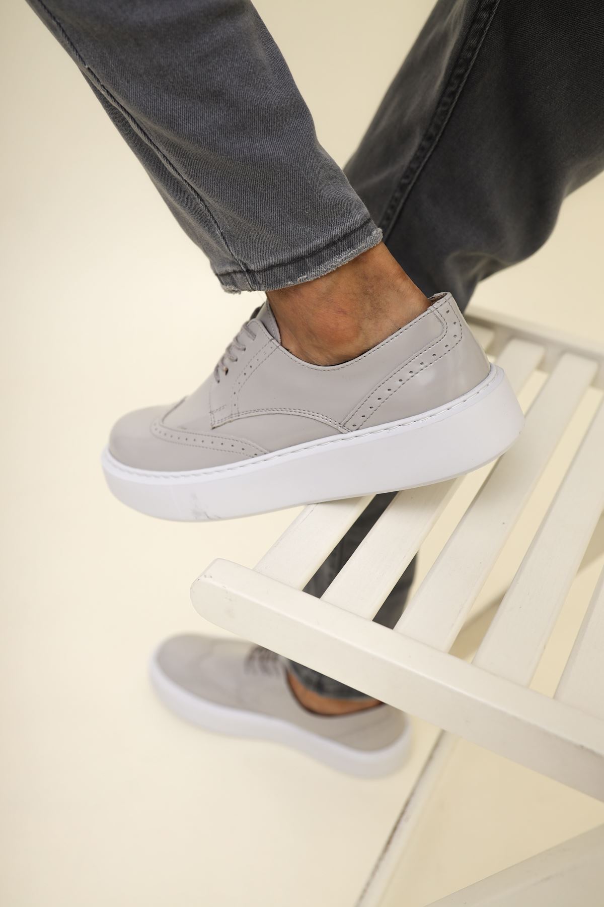 MN149 - RBT Change Over Erkek Ayakkabı BEJ - BEJ - 40 Resim 2