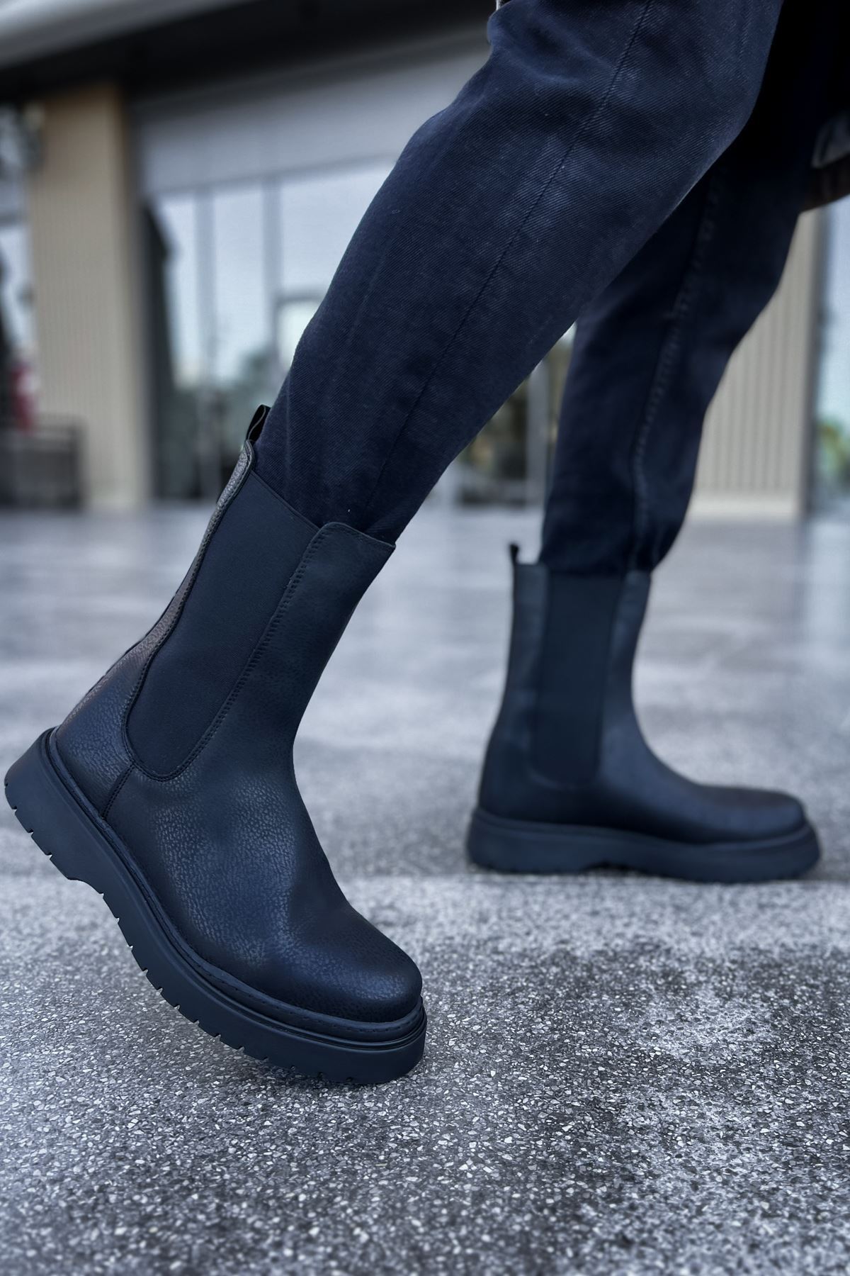 MN223 - CST Alaska Erkek Bot SIYAH - SIYAH - 40 Resim 2