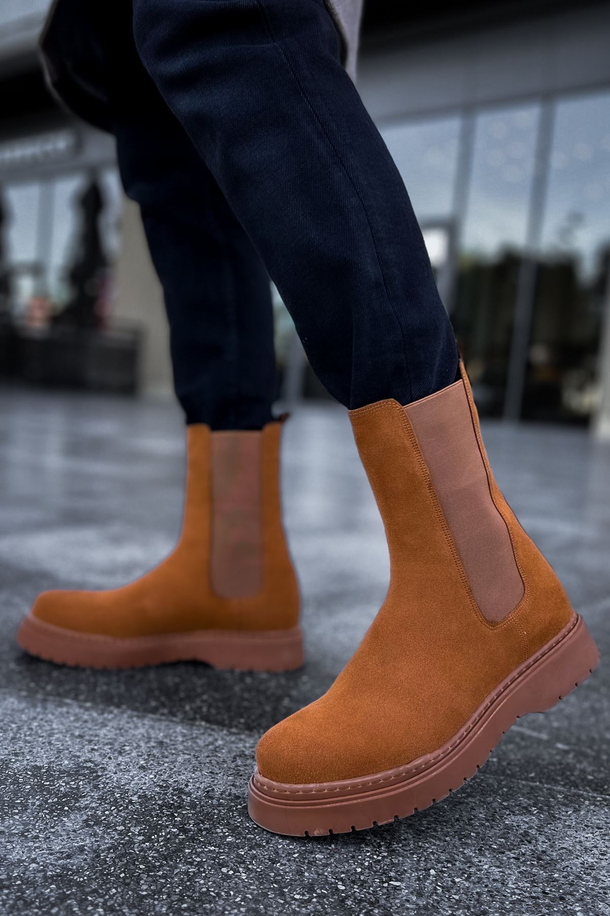 MN223 - SRT Alaska Süet Erkek Bot TABA - TABA - 41