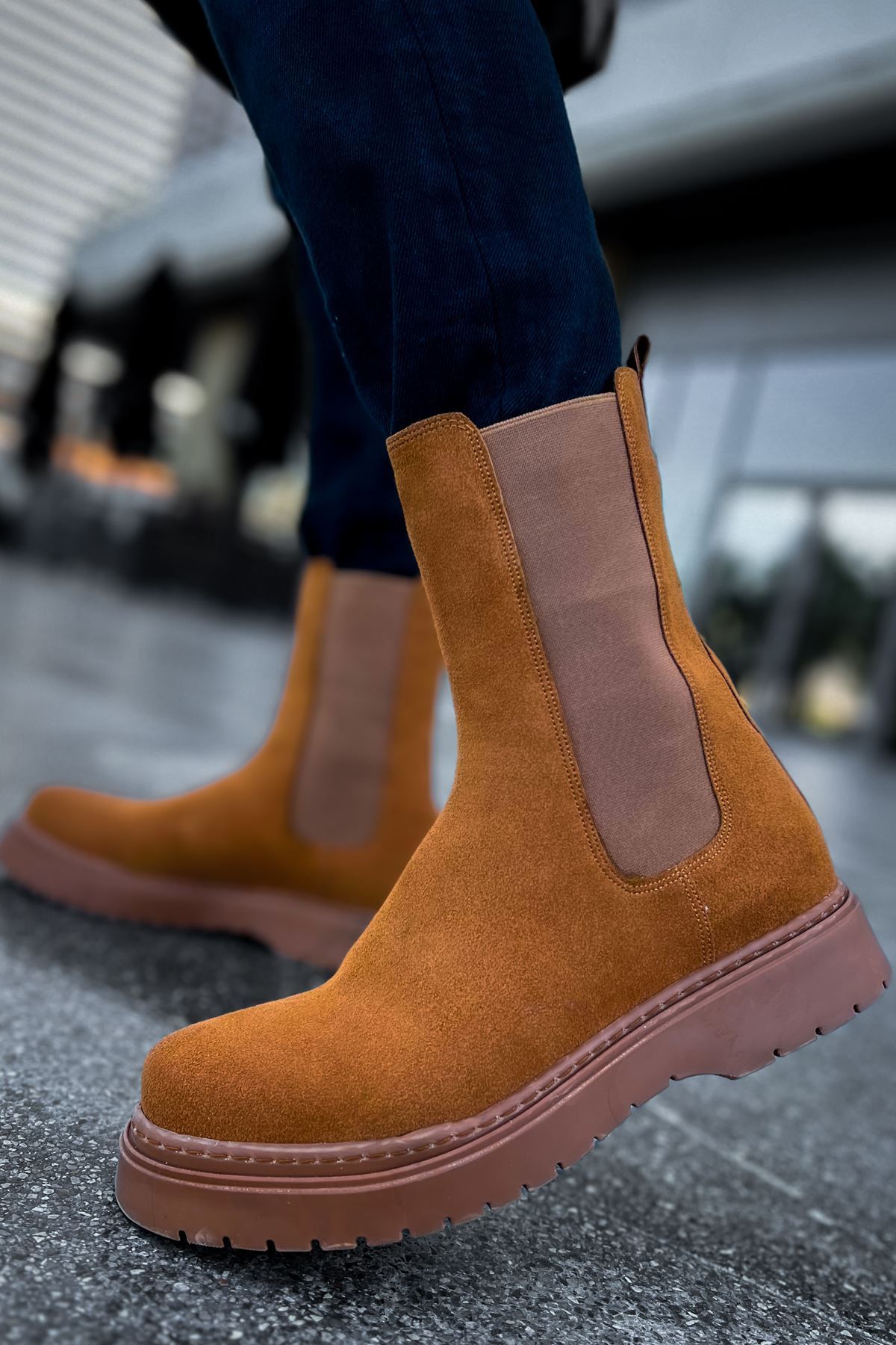 MN223 - SRT Alaska Süet Erkek Bot TABA - TABA - 41 Resim 4