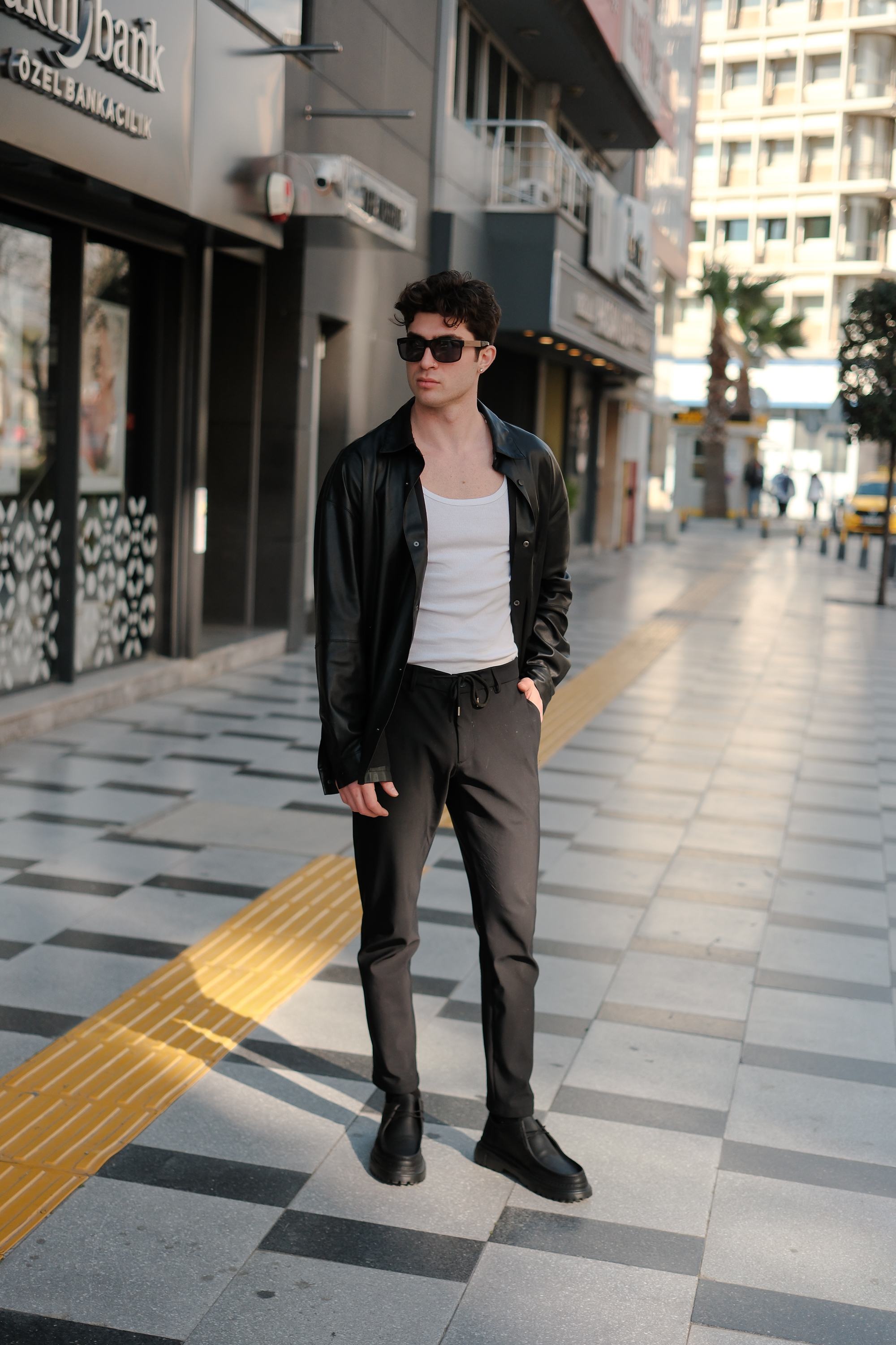 MN2404 - CST Castle Erkek Ayakkabı SIYAH - SIYAH - 41 Resim 4