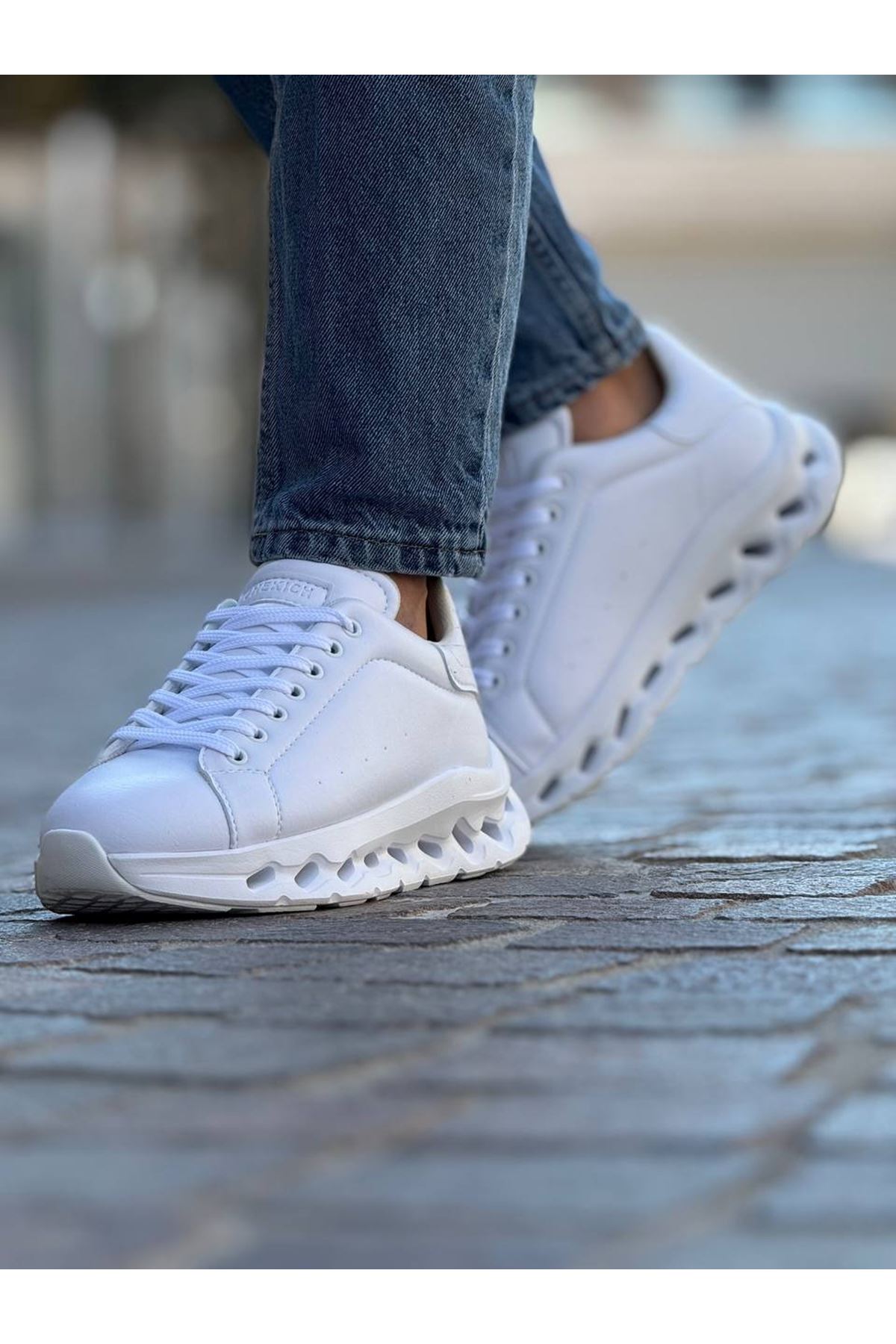 MN2533 - BT Erkek Ayakkabı BEYAZ - BEYAZ - 41 Resim 2