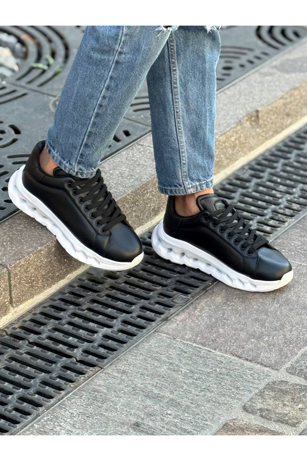 MN2533 - BT Erkek Ayakkabı SIYAH - SIYAH - 44 Resim 2