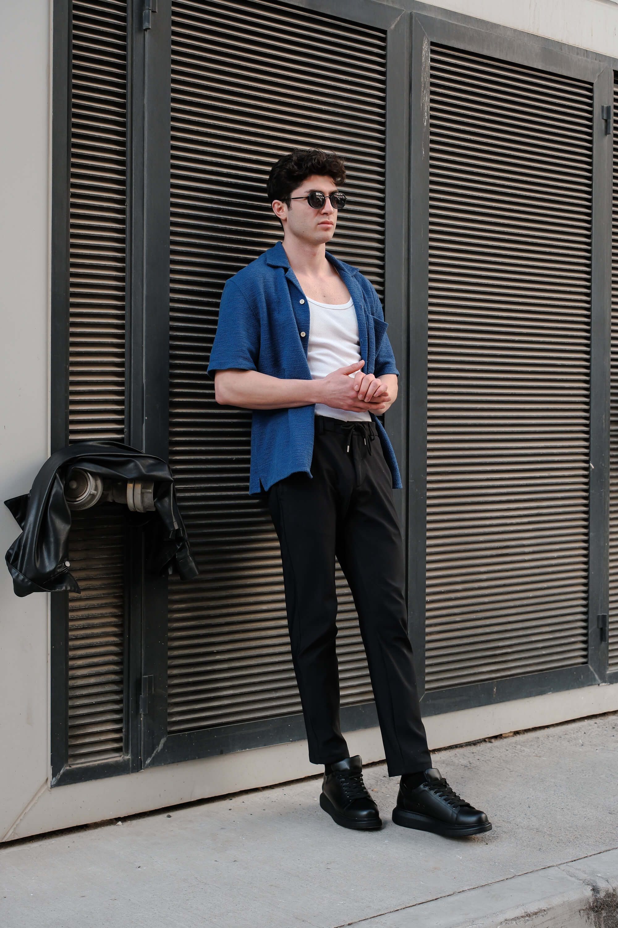 MN257 - CST Estrella Erkek Ayakkabı SIYAH - SIYAH - 40 Resim 5