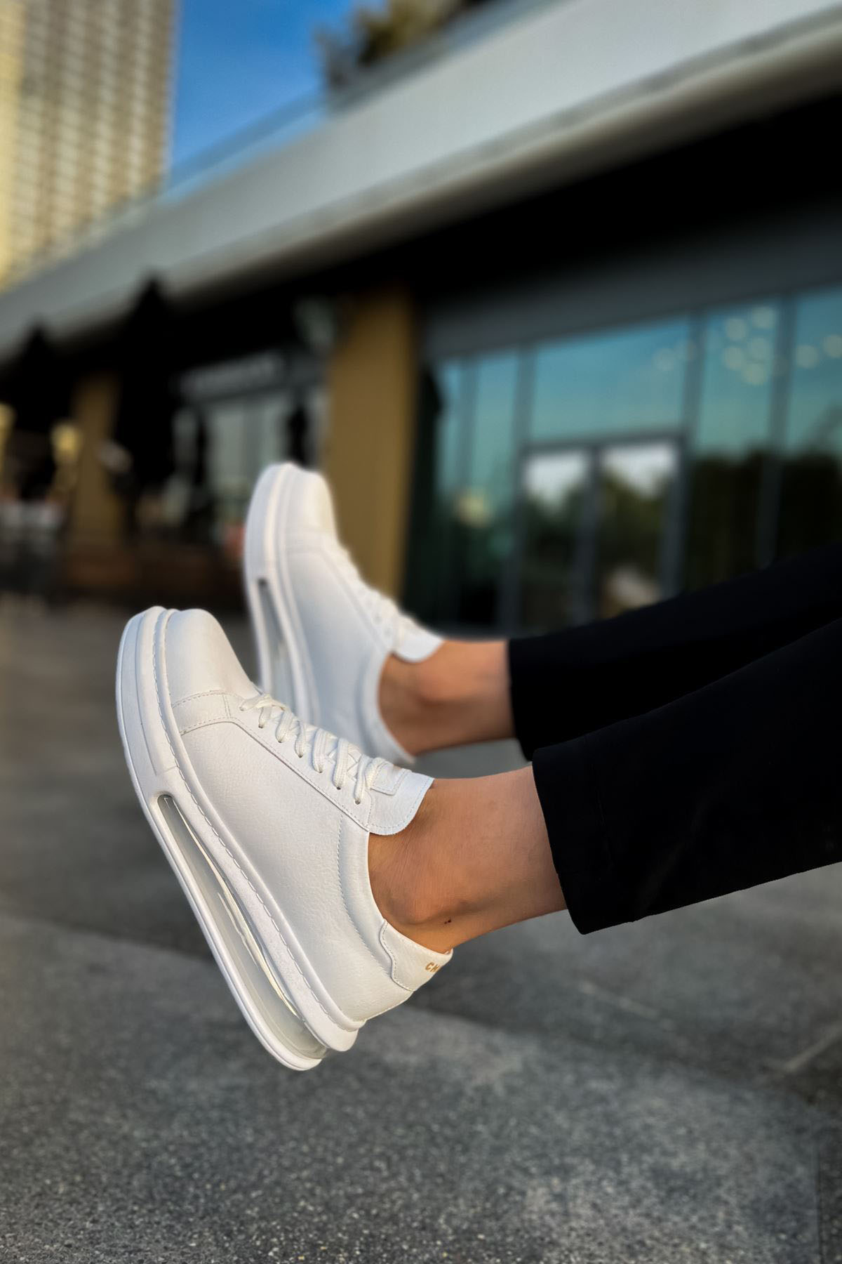 MN271 - CRT Ariaso Erkek Ayakkabı BEYAZ - BEYAZ - 44 Resim 2