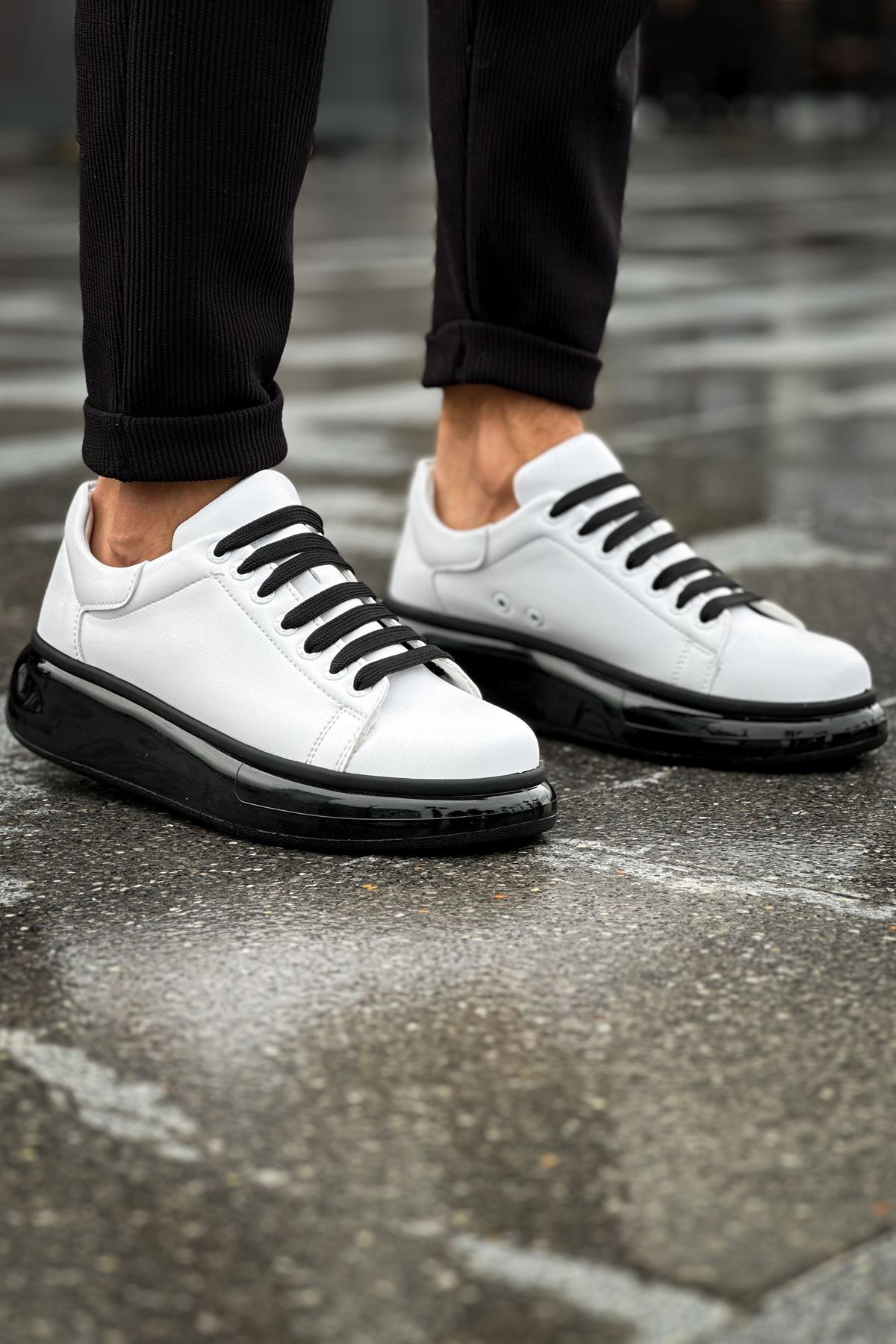 MN295 - CST Sollıevo Erkek Ayakkabı BEYAZ - BEYAZ - 40