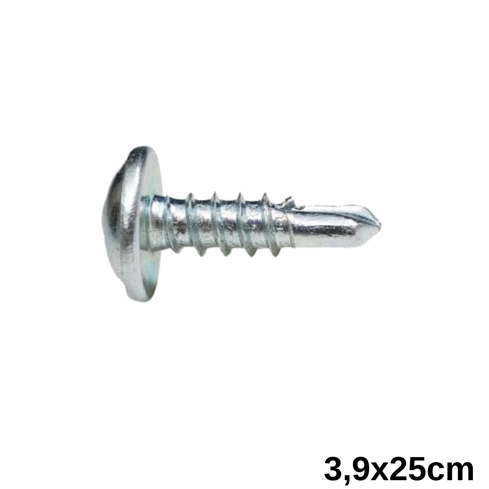 Selectron 3,9 x 25 Yıldız Silindir Başlı Matkap Uçlu Vida