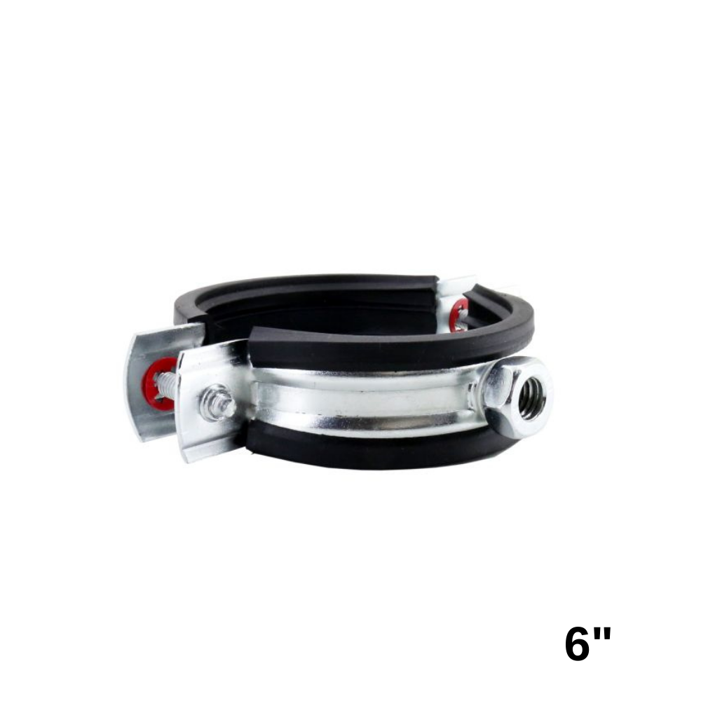 6" Somunlu Lastikli Kelepçe Sa(162-170)