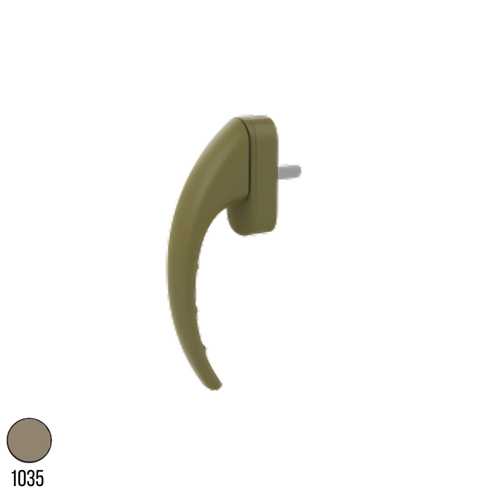 Anka Akustik Alüminyum Pencere Kolu Bronz