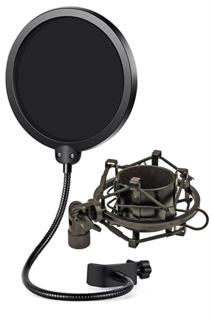 Lastvoice PS-01SHX Stüdyo Çift Katman Pop Filtre + Shock Mount