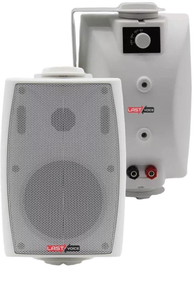 Lastvoice Stx-5TW Duvar Tipi Sütun Hoparlör 5 İNÇ 180 Watt (100V / 8 Ohm Kademeli)