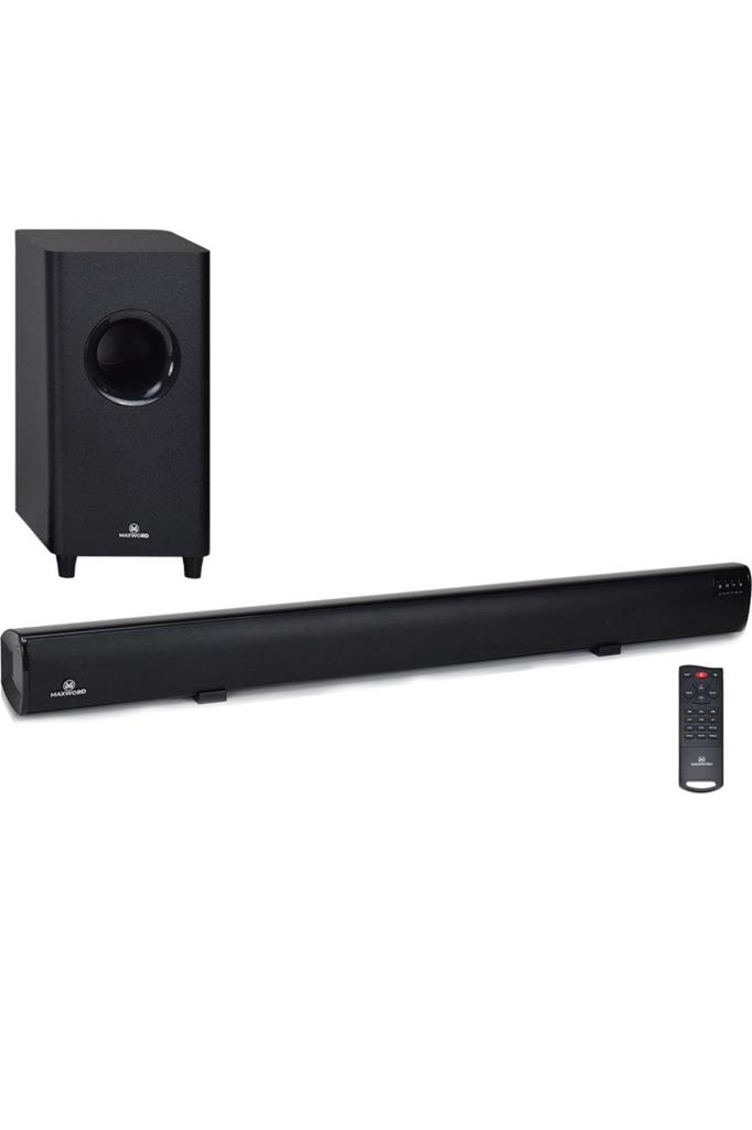 Maxword SLC-170BT 4.2 Kanal Optik Çıkışlı Soundbar TV Ses Sistemi + Subwoofer 170W+130W