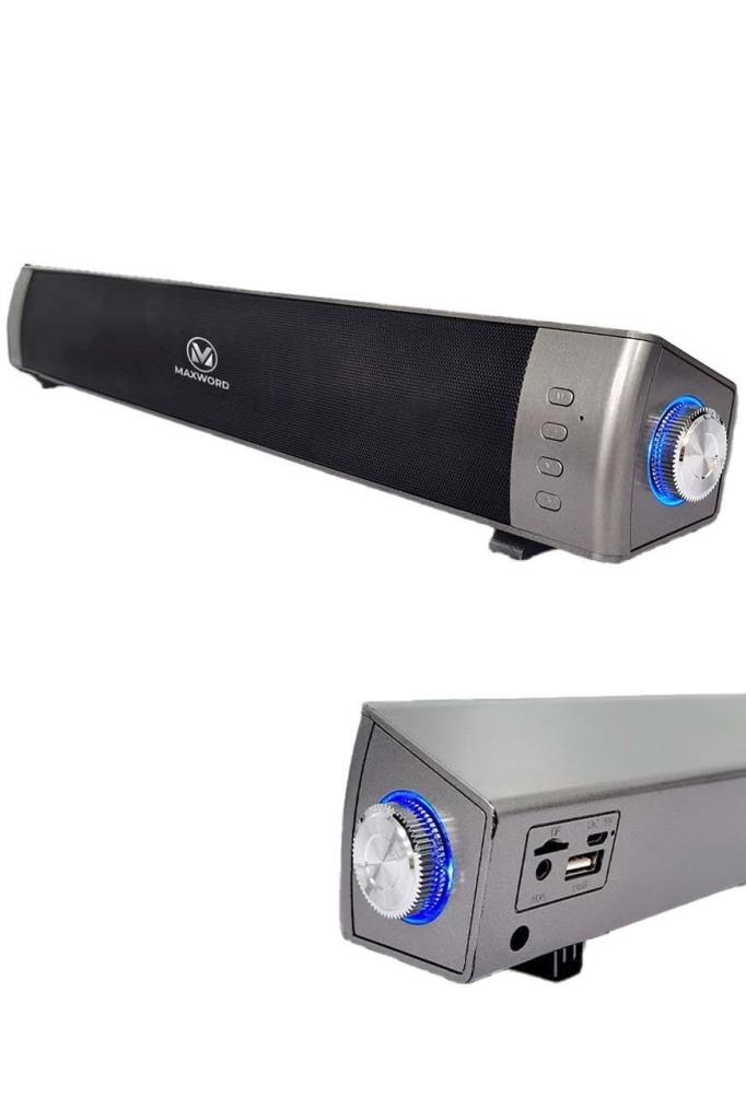 Maxword SLC-40USB-BT Şarjlı Soundbar 40 Watt Bluetooth USB Şarjlı (46x7x6 cm)