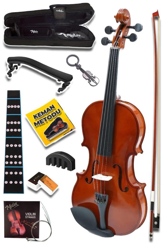 Midex CVL-741-OUT 1/4 Boy Çocuk Keman Seti (OUTLET)