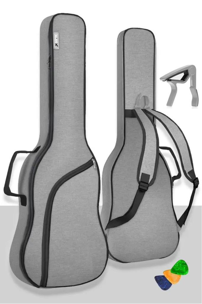Midex ELC-40 Case Elektro Gitar Çantası Gigbag Su Geçirmez Kalın Kılıf (Capo Hediye)