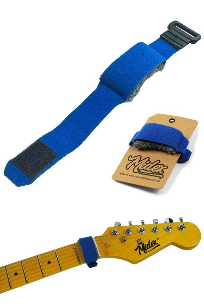 Midex Fretwrap FW-1BL Gitar Tel Susturucu - Medium (6-20cm)