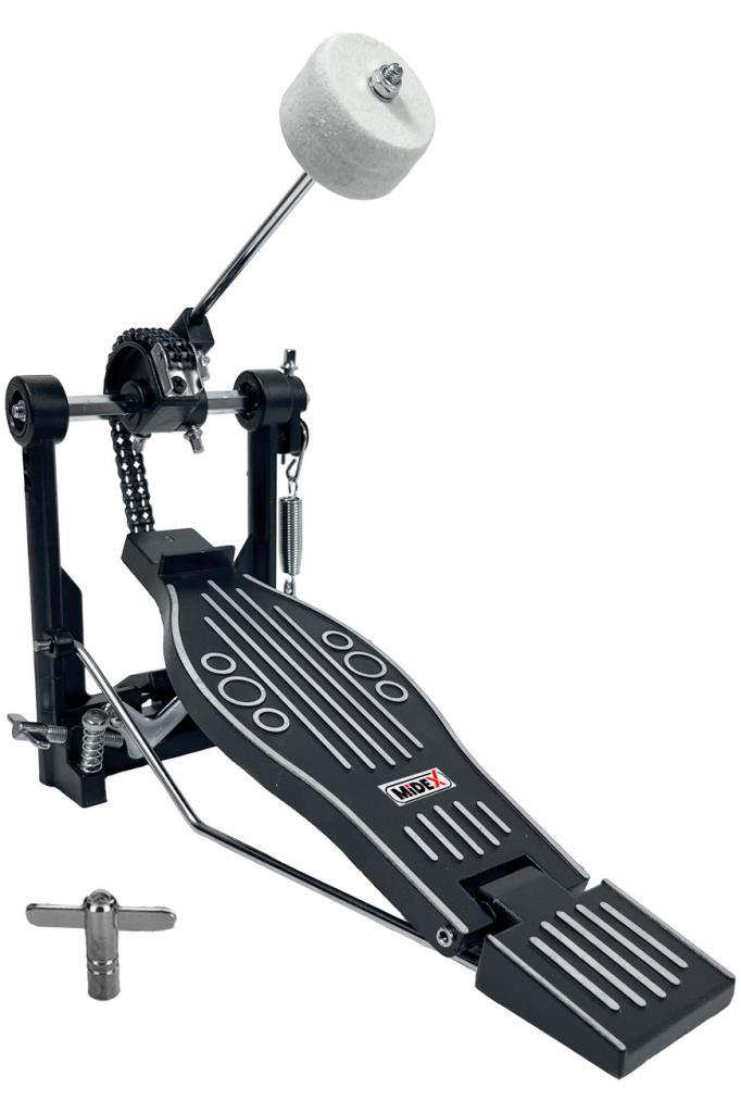 Midex PD-09 Kaliteli Bateri Davul Single Kick Pedalı