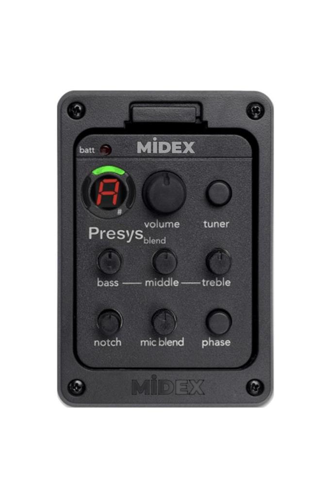 Midex PSY-301 Akustik Preampli Manyetik Ekolayzer