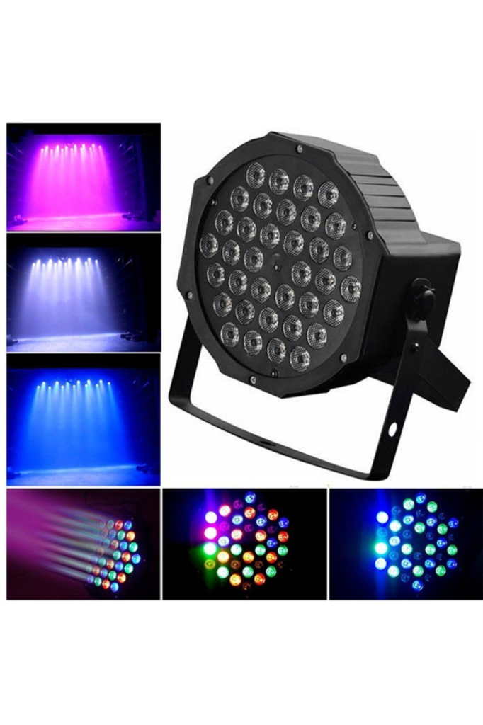 Quenlite Par-136X Led Par Sahne Işık Sistemi 1x36 Watt RGB DMX512