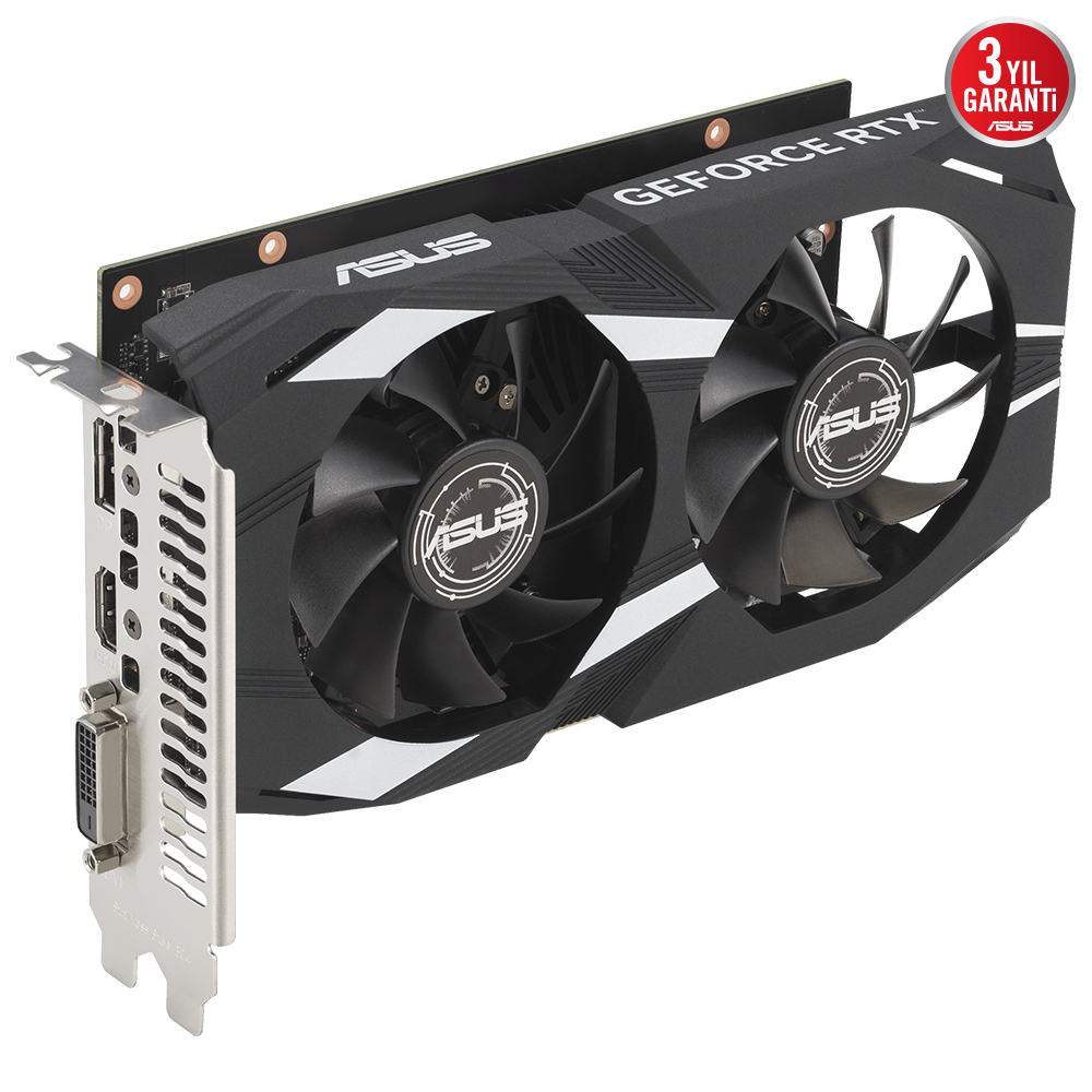 ASUS RTX 3050 Dual OC So�utma Tasar�m�