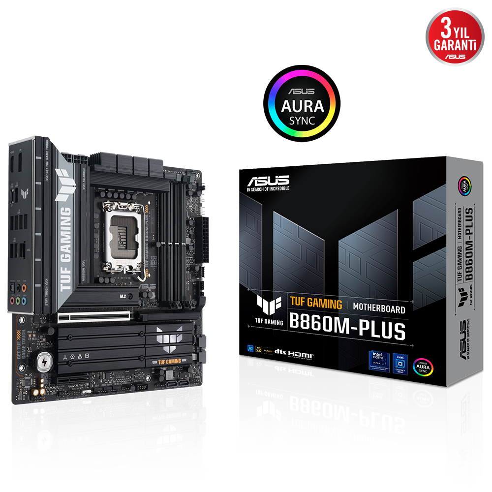 Asus TUF B860M-PLUS �n Y�z