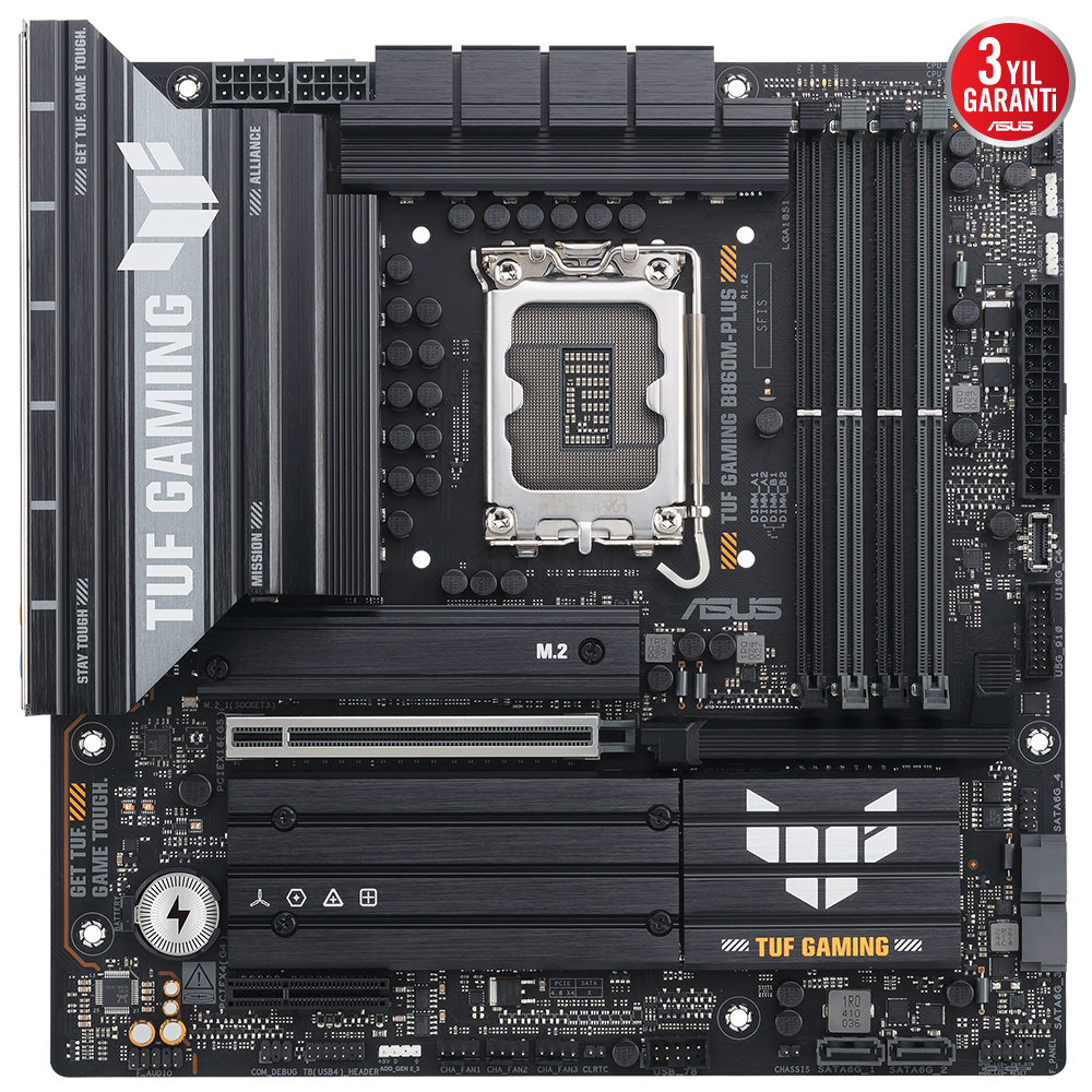 Asus TUF B860M-PLUS Yan G�r�n�m