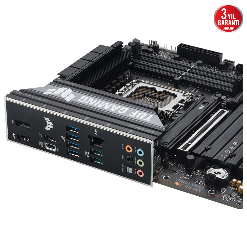 Asus TUF B860M-PLUS Arka Ba�lant�lar