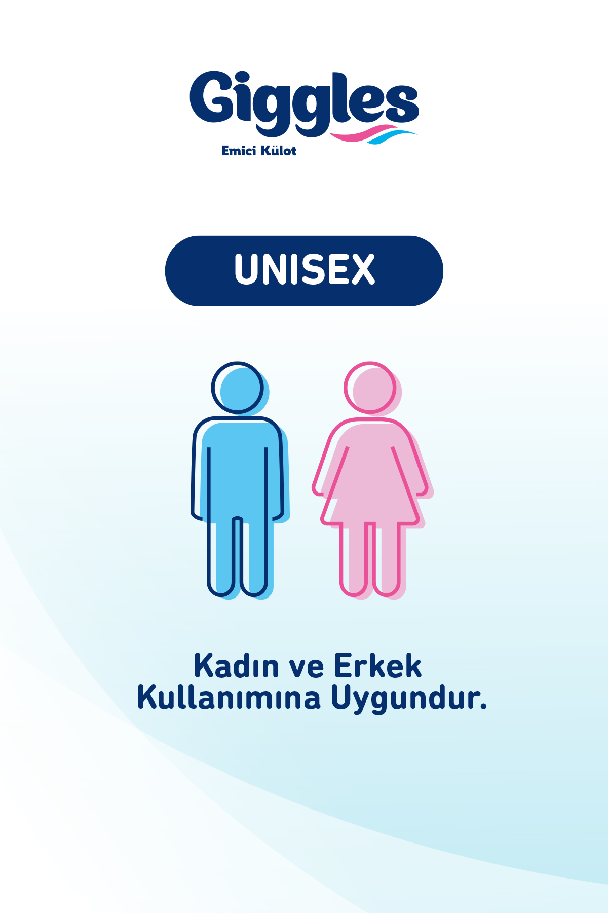 Giggles Yetişkin Emici Külot Hasta Bezi Large 1 Paket (8 Adet)