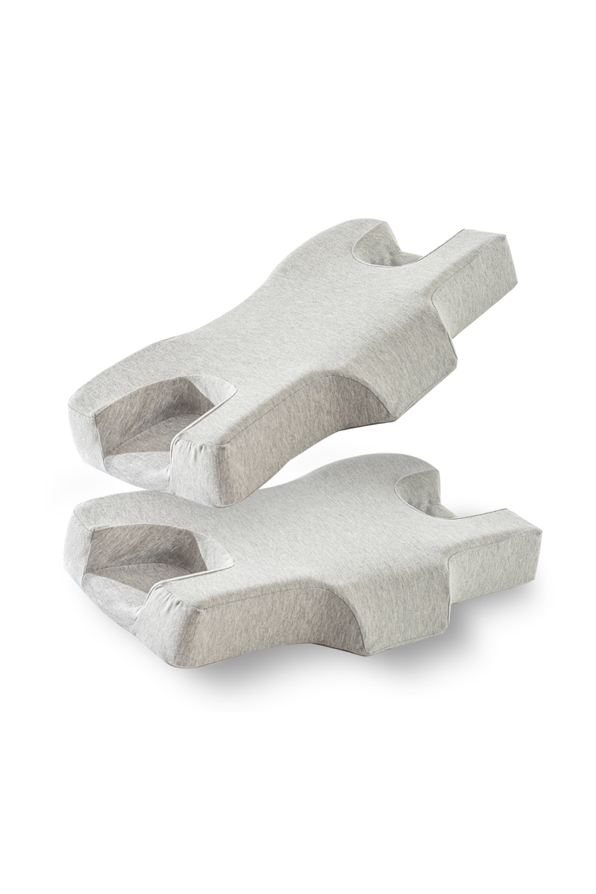 2 Adet Visco ortopedık boyun yastığı,botoks ve karışıklık azaltmaya yardımcı yastık 62x38x10cm