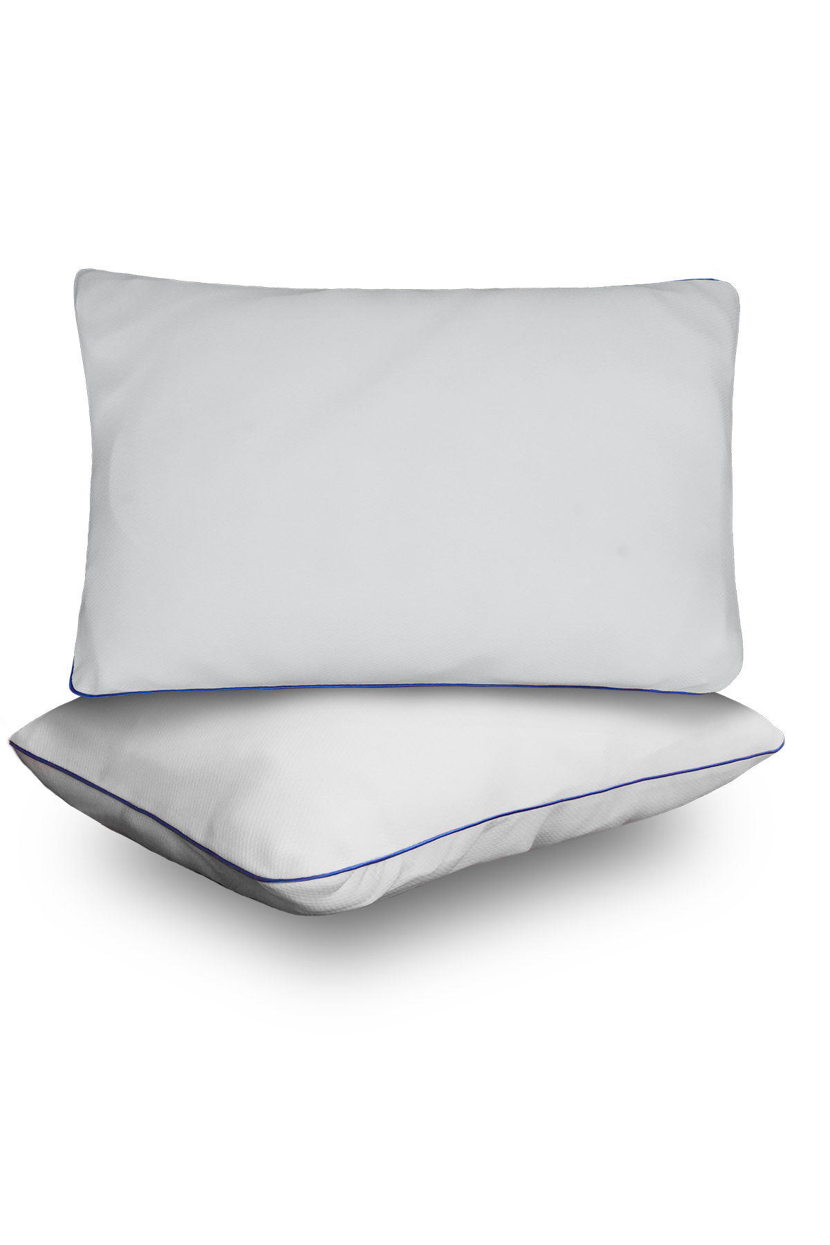 Moda Home Bedding 2 Adet moda Vısco parçacıklı yastık ,boyun destekli ortopedik yastık yıkanabilir kılıflı 40*60cm 1200 gr