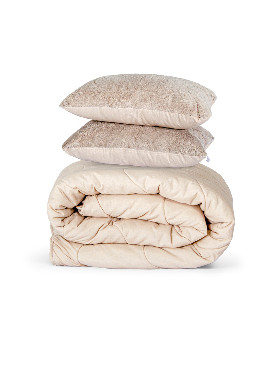 Welsoft Kapuçino Yorgan Seti Tek Kişilik (1adet Silikon Yastık ve Kılıfı hedıye)