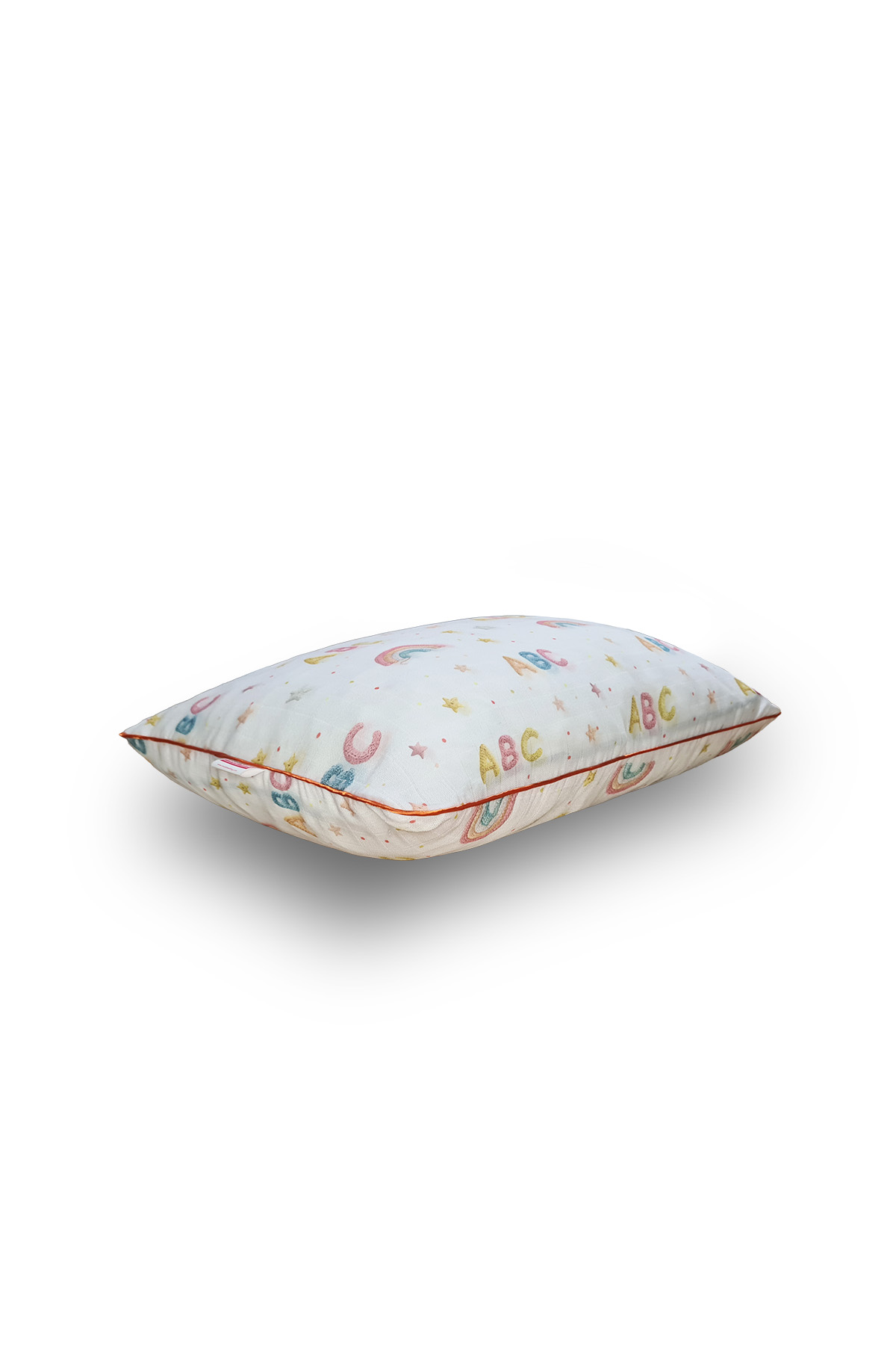 Müslin kumaşlı ortopedik çocuk yastığı,Visco parçacıklı pamuk kılıflı 40*60 *1100 gr(abc)