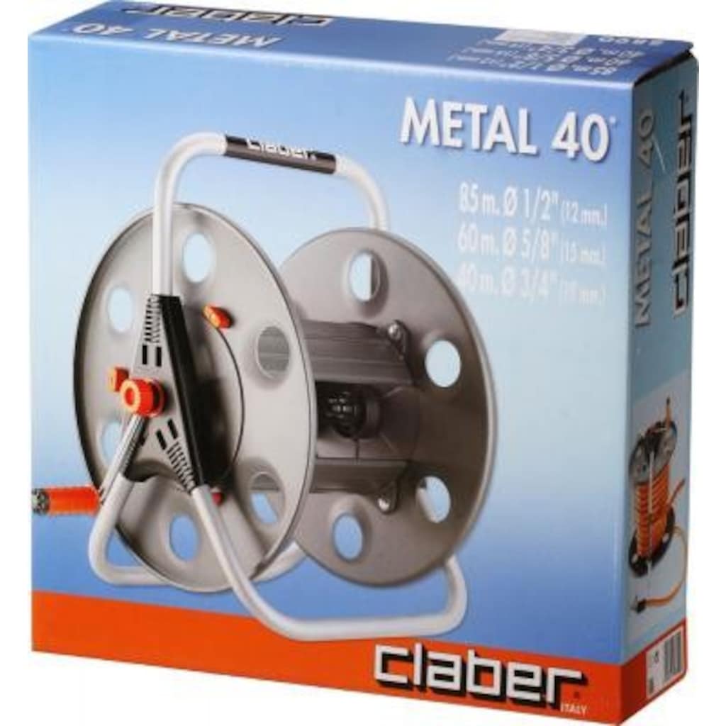 Claber Metal 40 8890 Portable Hose Reel