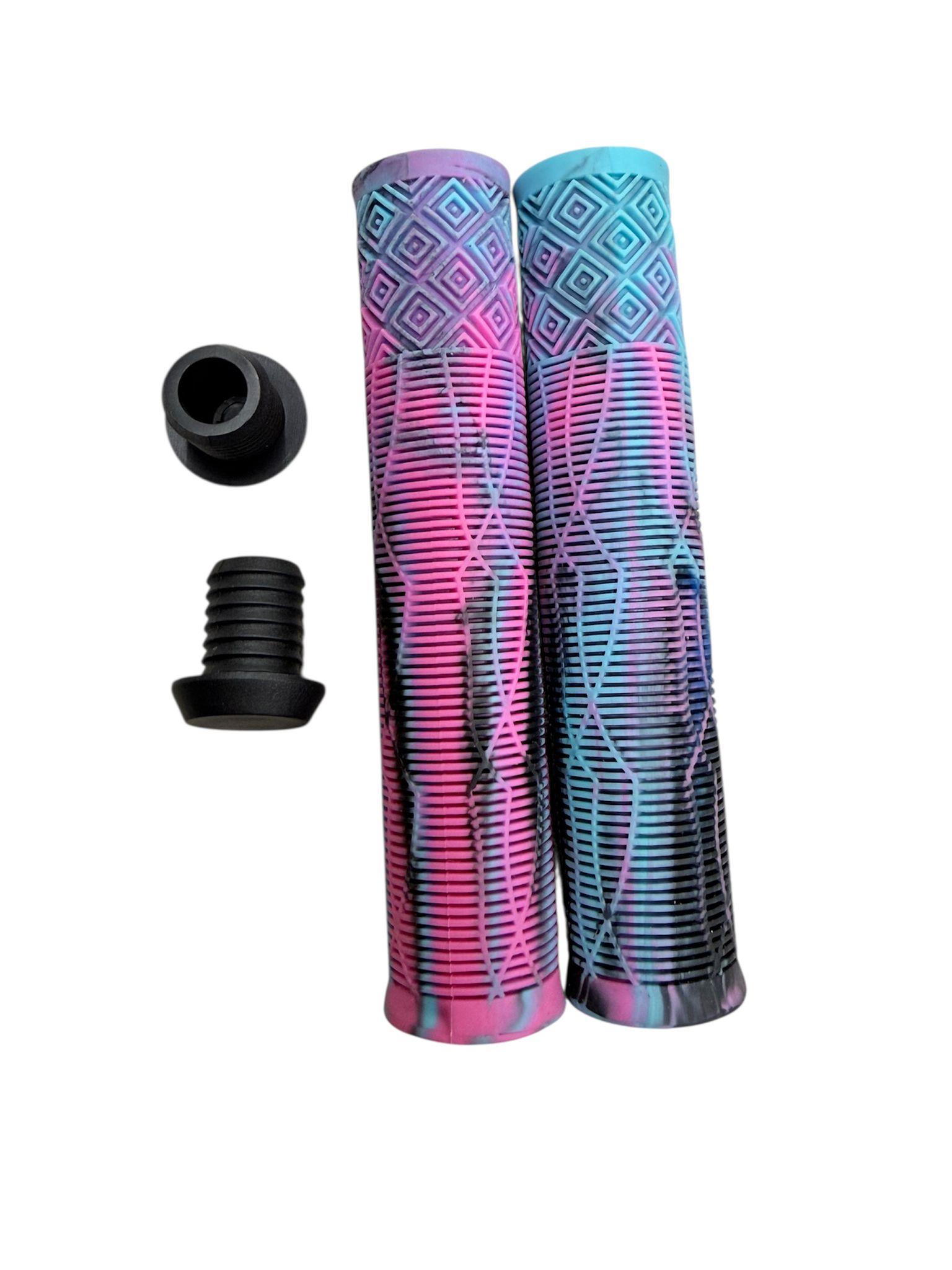 17 CM Mtb Bmx Freeride Elcik Silikon Bisiklet Elcik Kaymaz Yapı Dirt Jump Bisiklet Elciği Pembe Turkuaz