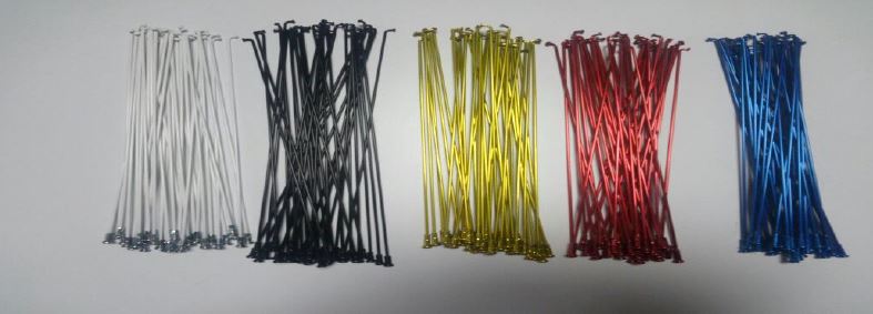 26 Jant Çift KAT Jantlar için 2mm 255 Jant Teli Gold 36 Adet
