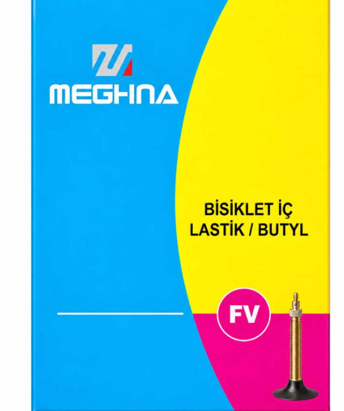 26X1.95/2.125 F/V [48MM] [KUTULU] - MEGHNA İç Lastik 26 Jant Bisiklet İç Lastiği İnce Oto Sibop
